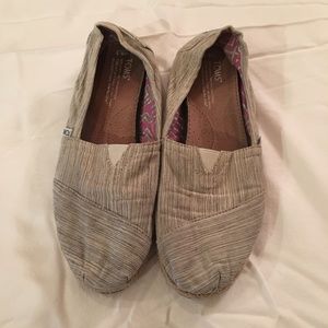 TOMS Tan shoes